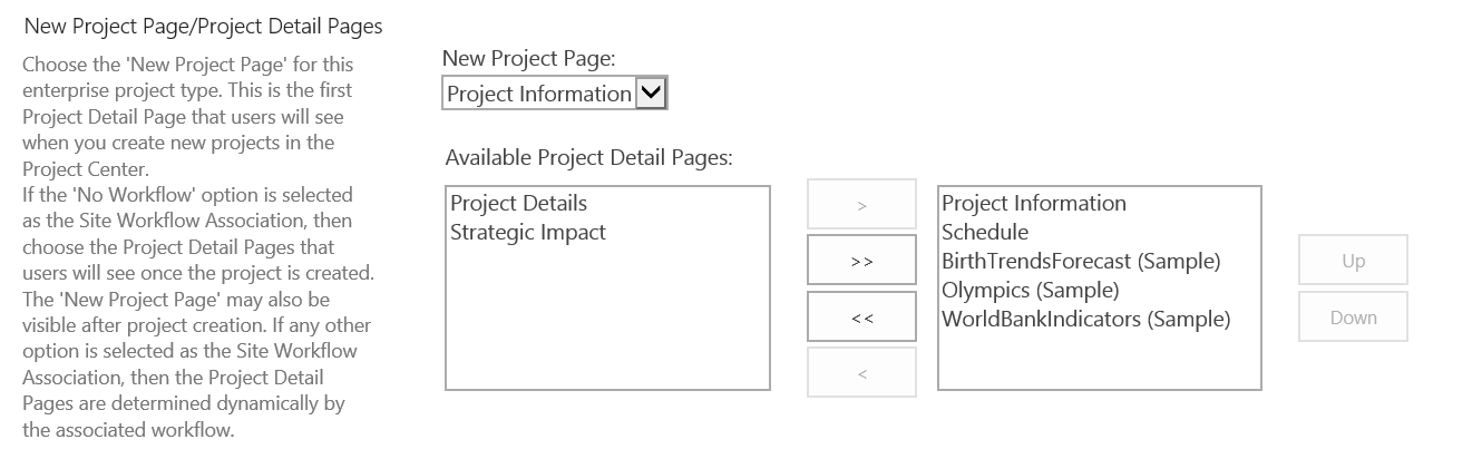 PowerBI samples become PDP's in ProjectOnline